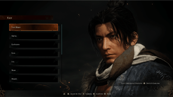 face options character creation options wo long wiki guide